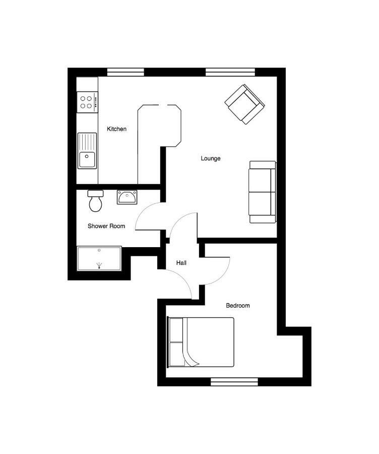 Fort Crescent - Margate 아파트 외부 사진
